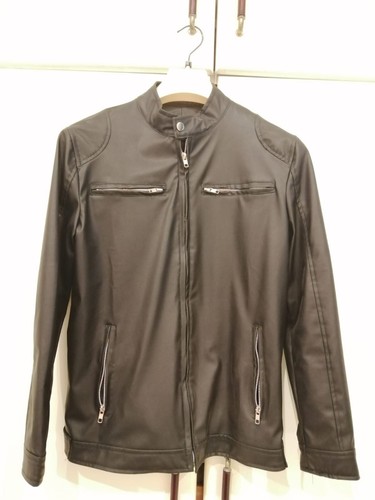 Giacca similpelle uomo - giacca,