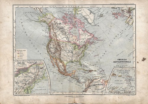 Carta geografica antica