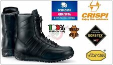 Anfibi CRISPI SWAT HTG Militari in Pelle e GoreTex Anfibio Crispi Polizia EI X
