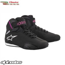 Scarpe Moto Donna Alpinestars Sektor Stella Nero Fucsia Protezioni N 39 Sportive