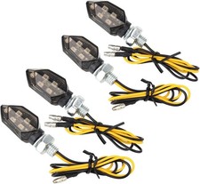 Frecce Mini indicatori di direzione 12V 5 LED per moto Mini luce M8 LED 4 pz