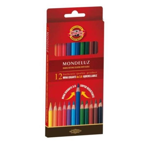 Kin mondeluz 12pz - 12pz, pastelli