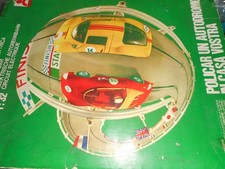 POLICAR POLISTIL PISTA 1/32  A2 CON PROTOTIPI ANNI '70  BEN FUNZIONANTE + EXTRA