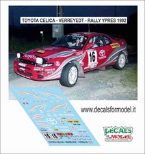 DECALS 1:24 TOYOTA CELICA