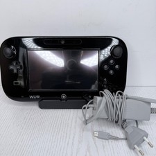 Nintendo Wii U GamePad Nero Usato Modello 2015 EUR Originale con Alimentatore