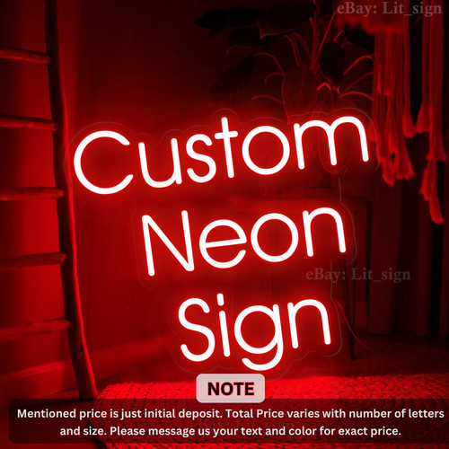 Insegna neon personalizzata - insegna,