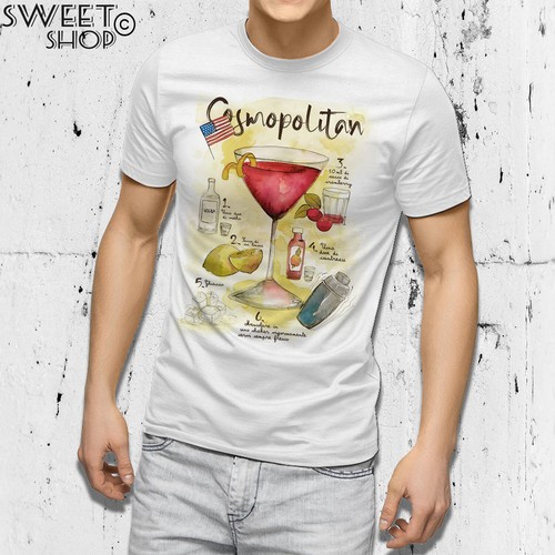 Shirt uomo cosmopolitan - t-shirt,