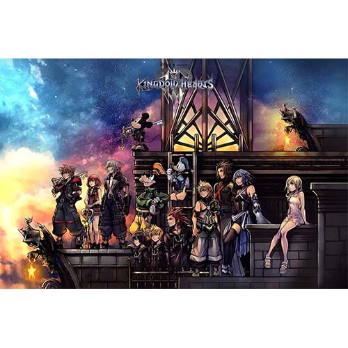Kingdom hearts i ii iii - 1,