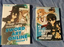 SWORD ART ONLINE AINCRAD 1/2 BOX J-POP MANGA + SAO AINCRAD LIGHT NOVEL ROMANZO