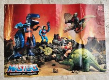 Masters Of The Universe 1988 Italian Poster Mattel Authentic Tytus Megator MOTU