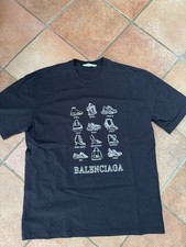 t shirt balenciaga nera