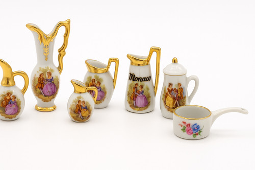 Set miniature porcellana - set,