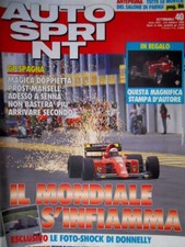 Autosprint 40 1990 Foto shock di Donnelly. Doppietta Prost -Mansell. Senna SC.54