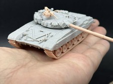 NUOVO 3D stampato 1/72/87/144 russo T-72A carro armato da battaglia principale kit modello non verniciato