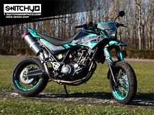 Kit adesivi grafiche Yamaha XT 660 X compatibili -  "BANGER TEAL" da 2007 - 2019