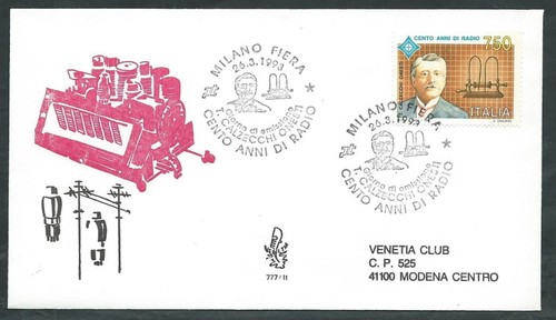 1993 italia fdc - fdc, venetia