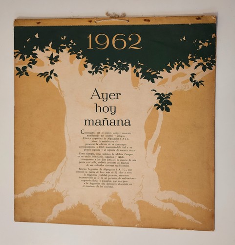 1962 molina campos argentina - 1962,