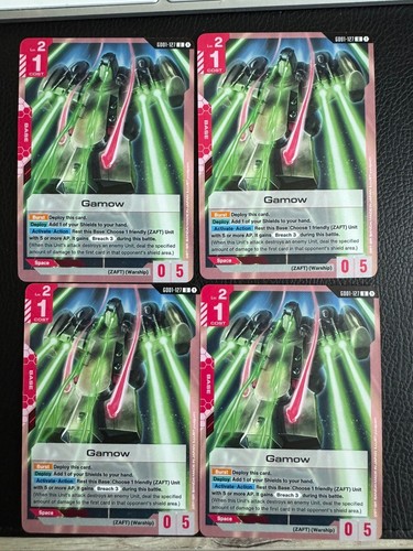 Gamow gundam tcg gd01 - gd01-127,