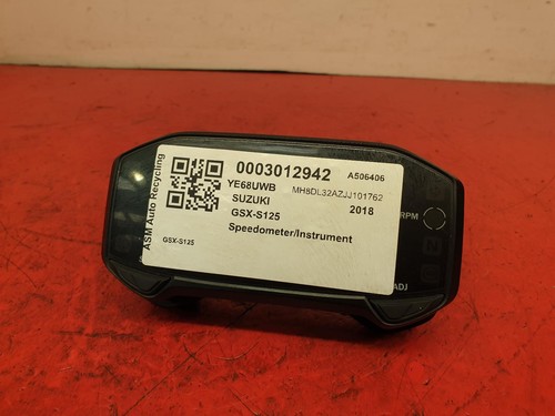 Suzuki gsx s125 speedo - suzuki,