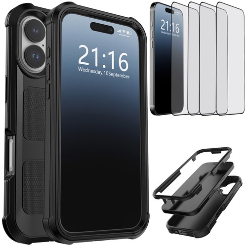 Custodia nera per apple iphone - nera,