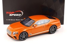 1:18 Top Speed Bentley Continental GT Coupe fiamma arancione TS0222
