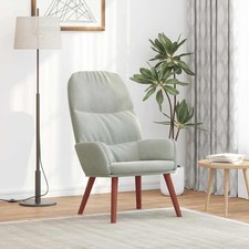 Sedia Relax Grigio Chiaro in