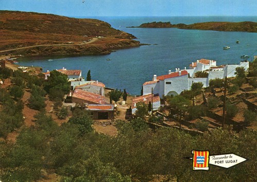 Carte espagne cadaques port - carte,