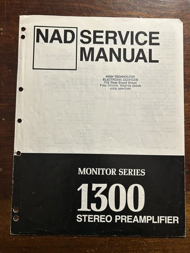 Nad 1300 preamplificatore - nad,
