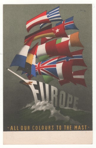 Cpa europe toutes voiles - europe,