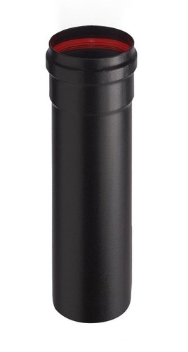 Tubo stufa pellet nero opaco - pellet,