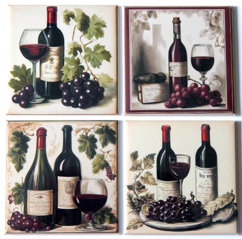 Set magnete frigo vino - set,