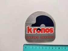 ADESIVO KRONOS CALZATURE SCARPE STICKER AUTOCOLLANT VINTAGE 80s ORIGINAL
