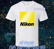 MAGLIA NUOVA LOGO NIKON T SHIRT DIVERTENTE TAGLIA DALLA S ALLA 5XL