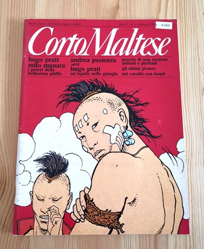 Corto maltese rivista anno 2 - maltese,