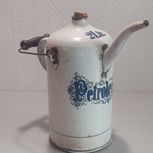 Bidone petrolio vintage 2 - petrolio,