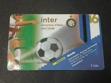 INTER SCHEDA FILATELICA CAMPIONE D'ITALIA 2007-2008