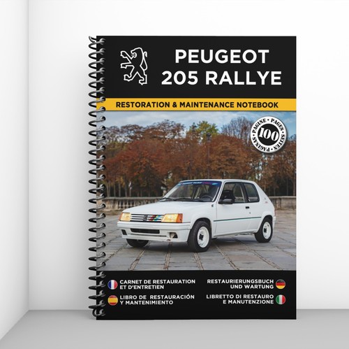 Peugeot 205 rallye libretto - peugeot,