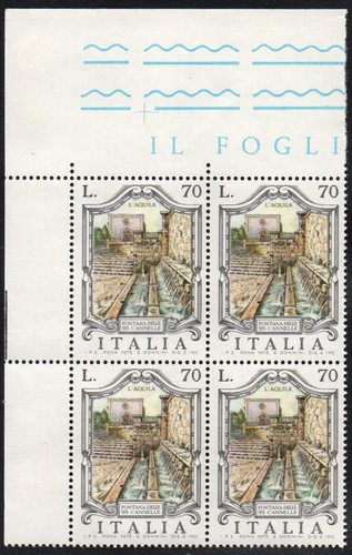 Fontane italia 1975 quartina - fontane,