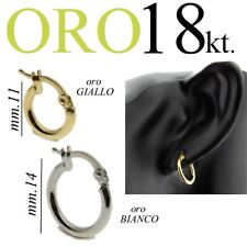 orecchino ORO BIANCO o GIALLO