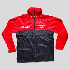 AC Milan 1985 1986 Gianni Rivera K-way Raining Jacket Size S Vintage football 