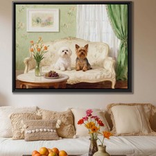 Quadro olio stampa su tela