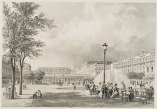 L. ARNOUT (1814-1868), Jardin