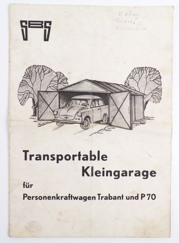 Brochure piccolo garage