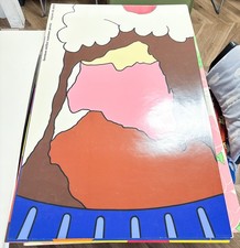 Poster picnic estivo Herman Miller anni 70 80 9 set Steve Frykholm qualità museo