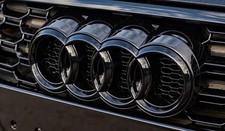 LOGO ANTERIORE AUDI nero