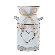 Vaso Fiori Metallo Vintage