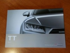 Brochure,depliant,opuscolo,catalogo AUDI TT 2.0 tfsi - 2.0 tdi  2014