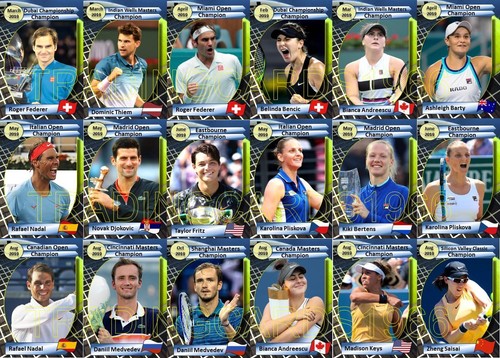 2019 tennis champions trading - 2019,
