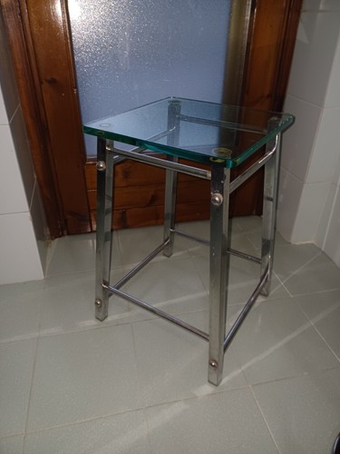 Piccolo tavolino acciaio - tavolino, e
