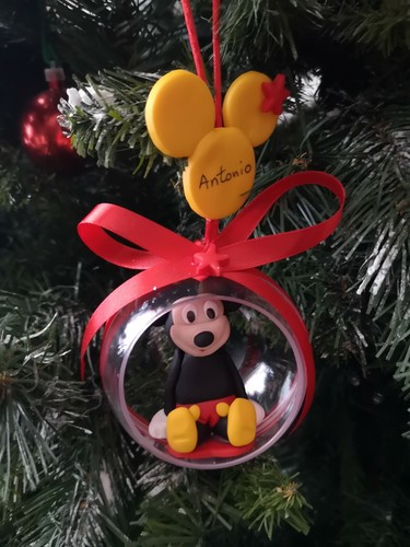Palla natale trasparente - di,